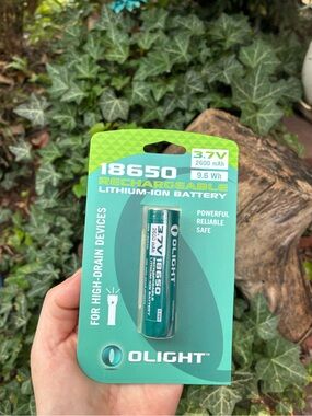🔋18650 3.7V 2600mAh Rechargeable Lithium Battery - Teal